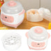 Electric Stew Pot, Dry Burning Prevention Ceramic Lining Smart Soup Cooker for Home Kitchen (US Plug 110V)