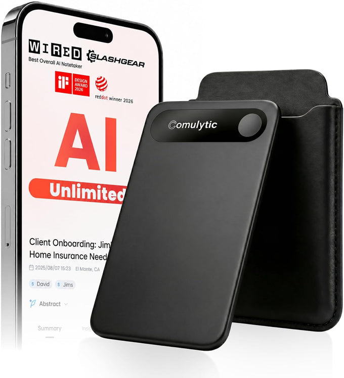 Comulytic Note Pro AI Voice Recorder, AI Meeting Recorder and Note Taker