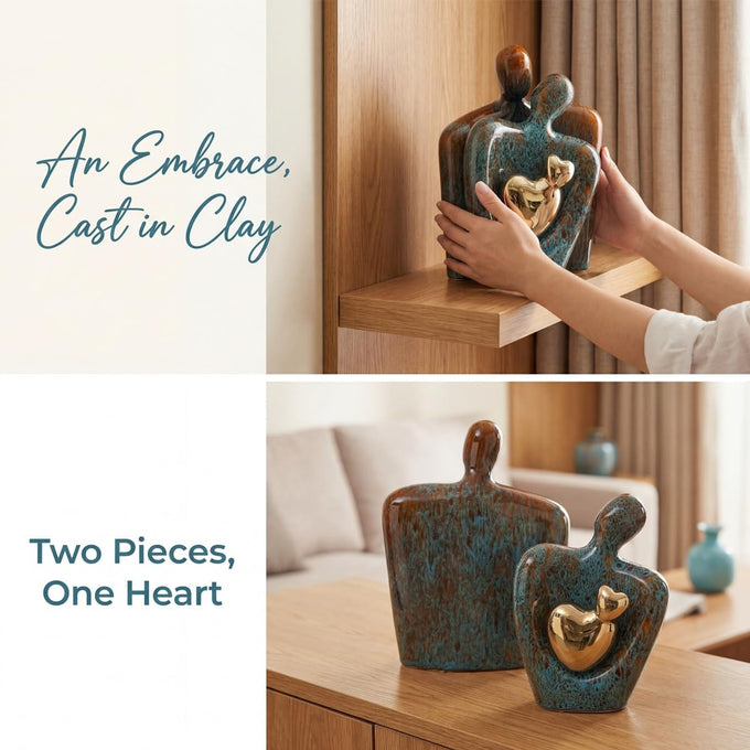 Large Size Meditation Statues. Modern Art Statue for Bookshelf