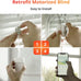 SwitchBot Blind Tilt Motorized Blinds - Smart Electric Blinds, Automatic Blind Opener and Closer, Solar Powered, Light Sensing Control, Add Hub Mini to Make it Compatible with Alexa & Google Home