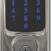 Schlage Connect Smart Deadbolt Lock with Camelot Trim, Satin Nickel