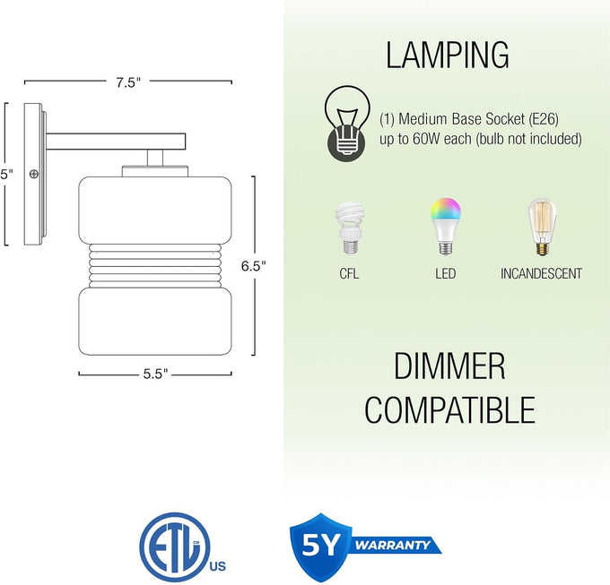 Kira Home Sage 10" Farmhouse Industrial Wall Sconce for Bathroom Vanity