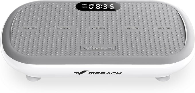 Merach CV40 Curved Vibration Plate Exercise Machine with 440lbs Capacity