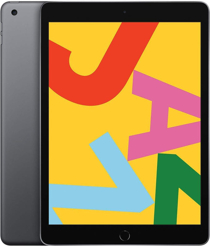 Apple 2019 iPad (10.2-inch, Wi-Fi, 32GB) - Space Gray (Renewed Premium)