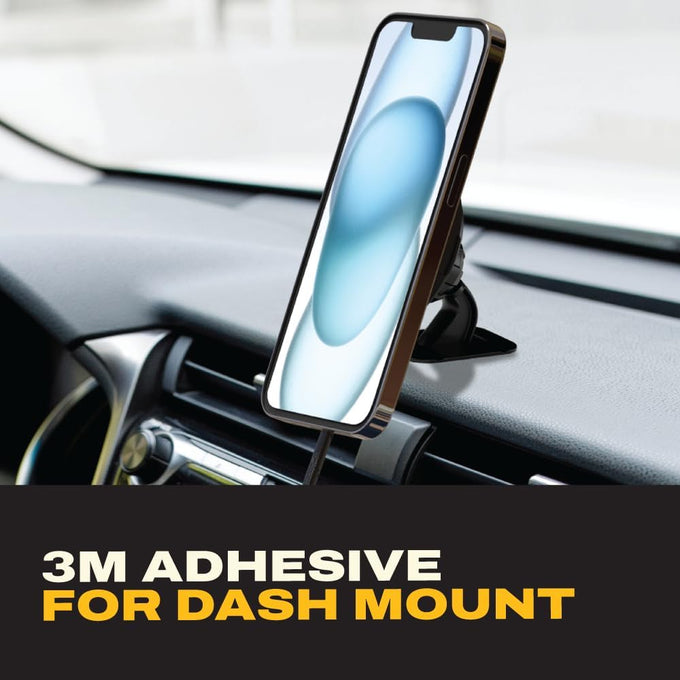 DEWALT Magnetic Phone Holder for Car Kit, Heavy Duty, iPhone 17 16 15 14