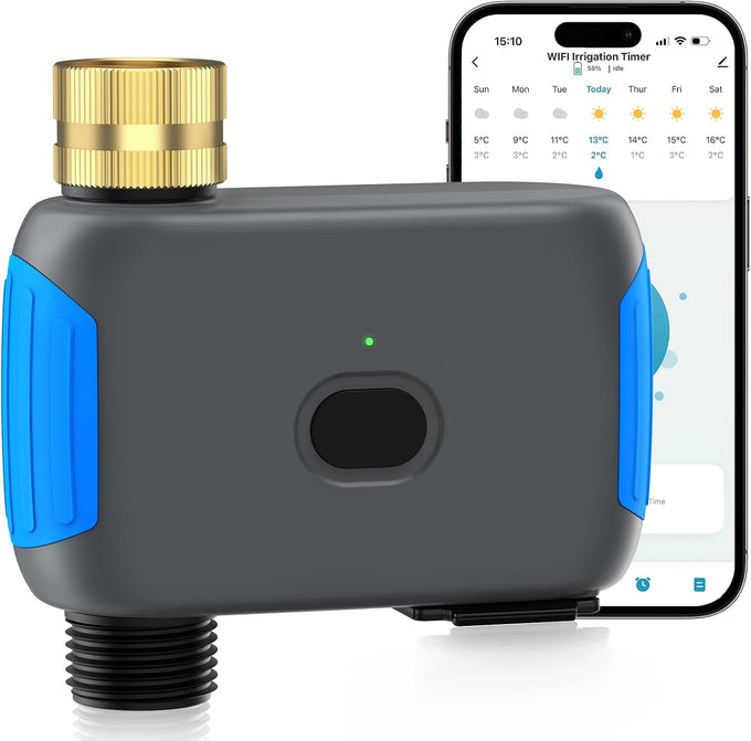 WiFi Sprinkler Timer, Smart Bluetooth Hose Timers