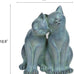 Newman House Studio Garden-Statues Cats Kitten-Couple Figurines Decor - Polyresin Sculpture for Outside Farmhouse Yard, 8.9 * 8.3 * 10.9 Inch