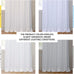 HPD Half Price Drapes Cotton True Blackout Curtains 108 inches Long Solid Thermal Insulated Window Treatment Curtain 50 X 108 (1 Panel), PRCT-BO09B-108, Whisper White