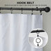 HPD Half Price Drapes Cotton True Blackout Curtains 108 inches Long Solid Thermal Insulated Window Treatment Curtain 50 X 108 (1 Panel), PRCT-BO09B-108, Whisper White