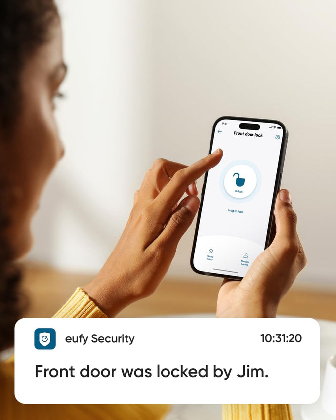 eufy Security Smart Lock C220, Fingerprint Keyless Entry Door Lock