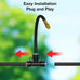 MIXC 200Ft 1/4" Drip Irrigation System,2026-Upgrade Garden Irrigation Kit with 32pcs Adjustable Copper Nozzles, Atomizing Watering System for Outdoor Plants,Raised Bed,Yard,Potted Plant,Lawn