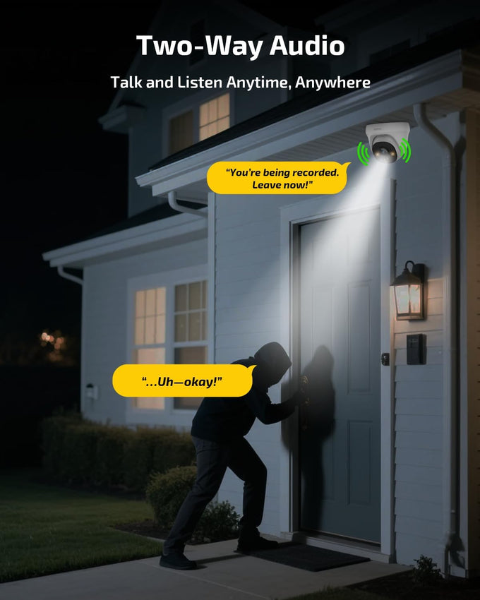 4K Wired Security Camera System Outdoor, POE Video Surveillance Systems