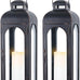 NEEDOMO Lanterns Decorative Indoor&Outdoor,Set of 3 Outdoor Lanterns for Porch, 26" Metal Frame Candle Holders with Glass, Fall, Christmas
