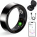 Smart Ring for Women Fitness Ring Health Ring, No Subscriptio Black 10#