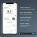 Ecosense Continuous Home Radon Monitor, Wi-Fi Connected, App Enabled, EQ100