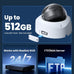 REOLINK Duo 3V PoE 16MP Dual-Lens PoE Security Camera & IK10 Vandal-Proof