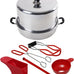 Kitchen Crop Steam Canner with Temperature Indicator (Aluminum Steam Canner)