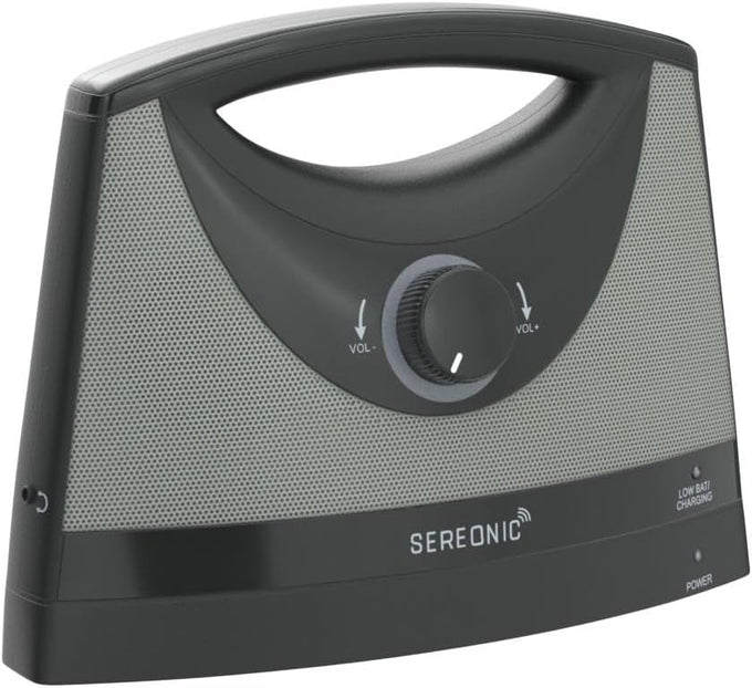 SEREONIC Portable Wireless Speakers for Smart TV - Ideal for TV Watching Without The Blaring Volume - Designed for Hard of Hearing, Elderly, and Seniors - 100ft Range