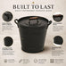 Pilgrim Home and Hearth 19504-5.8 Gallon Air Insulated Ash Bucket