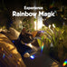 Kikkerland Solar Powered Rainbow Maker – Prism Suncatcher, Fun Home Window Decor – Unique Gift for Christmas & Birthdays – Single Crystal