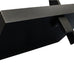 eHemco Modern 5 Tier Leaning Wall Ladder Bookshelf, Black, 70 Inches