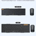 ProtoArc Foldable Keyboard and Mouse, Small Folding Bluetooth Keyboard Mouse Combo for Travel, Pocket-Size Portable Keyboard for iPad, iPhone, Smartphone, Tablet Laptop
