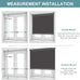 MYshade Cordless Blackout Roller Shades for Windows with Valance, Thermal Insulated UV Blocking Fabric, Cordless Window Blinds for Bedroom & Living Room, Easy Install, 24" W x 72" H, Black