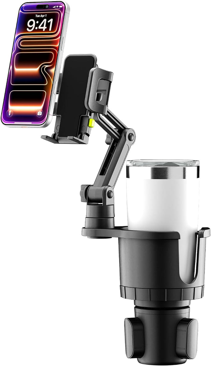Bracketron Cup Holder Phone Mount for Car, TripGrip Truck Phone Holder