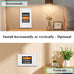 LANBON Smart Light Switch,1/2/3 Gang,3 Way for Whole House, LCD Magic Panel by WiFi Mesh Never be Offline, 2.4G Wi-Fi Smart Switch Compatible with Alexa&Google Home, Neutral Wire Required,L8-HS-White