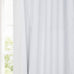 HPD Half Price Drapes Cotton True Blackout Curtains 108 inches Long Solid Thermal Insulated Window Treatment Curtain 50 X 108 (1 Panel), PRCT-BO09B-108, Whisper White