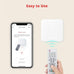 SwitchBot Bot Black & Hub Mini Kit: Automate IR Devices & Physical Switches with Alexa/Google Voice Control, App Scenes & Timers.