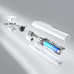 SwitchBot Blind Tilt Motorized Blinds - Smart Electric Blinds, Automatic Blind Opener and Closer, Solar Powered, Light Sensing Control, Add Hub Mini to Make it Compatible with Alexa & Google Home