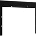 Fireplace Insert Trim Kit for 32.99" W x 24.92" H?Black?B0BBR1HTLN, Only Suitable for Rodalflame Size-Matched Fireplaces