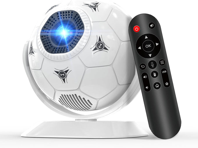 Magcubic 2026 Upgraded HY300PRO Mini Projector with WiFi and Bluetooth, Portable Projector 4K Support, Auto Keystone, 180 Degree Rotation, Smart Proyector for Home Outdoor