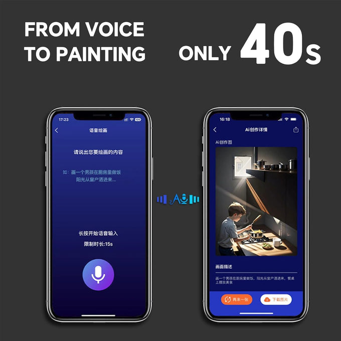 Smart Digital Pen Write on Paper Real-Time Sync to Phone