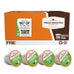 Fresh Roasted Coffee, Organic Water-Processed Half-caf Variety Pack K-Cup Pods for Keurig Brewers, Medium Roast, USDA Organic, Kosher, 96 Count Loose Pack