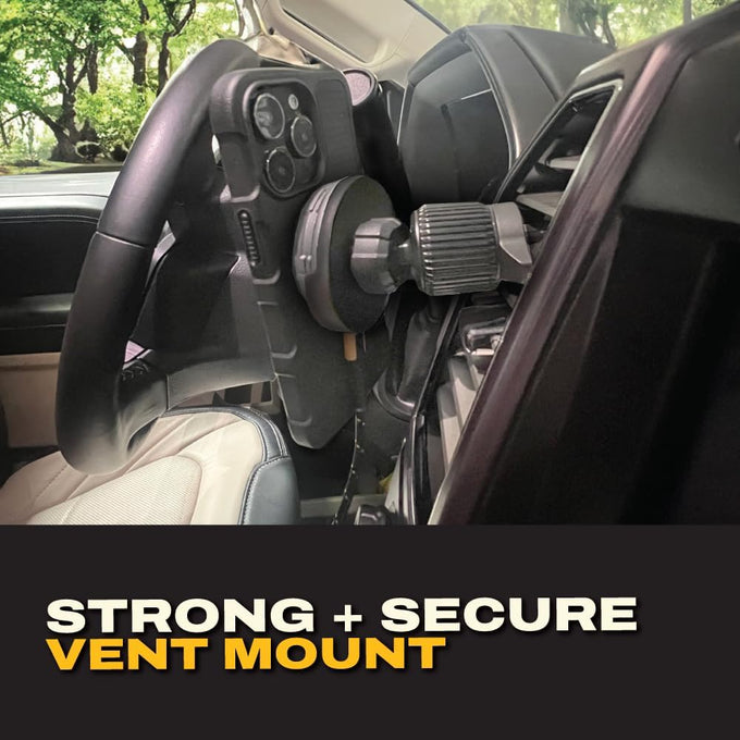 DEWALT Magnetic Phone Holder for Car Kit, Heavy Duty, iPhone 17 16 15 14