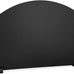26" Fireplace Back Plates with Feet, Lightweight Firebacks for Fireplace, Iron Fireplace Reflector Plate, Fireplace Heat Reflector, Fireplace Wall Protection, Heat Resistance up to 1400°F