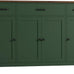 HORSTORS 55" W Buffet Cabinet with Storage, Kitchen Storage Cabinet, Black