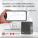 Ecosense Continuous Home Radon Monitor, Wi-Fi Connected, App Enabled, EQ100
