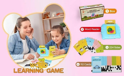 SUPER TOY - Rechargeable Talking Flash Cards for 2 Year Old Kids