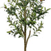 6FT Artificial Olive Tree Indoor Tall Faux with Planter&Basket