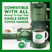 Green Mountain Coffee Roasters Half Caff Keurig Single-Serve K-Cup pods, Medium Roast Coffee, 72 Count