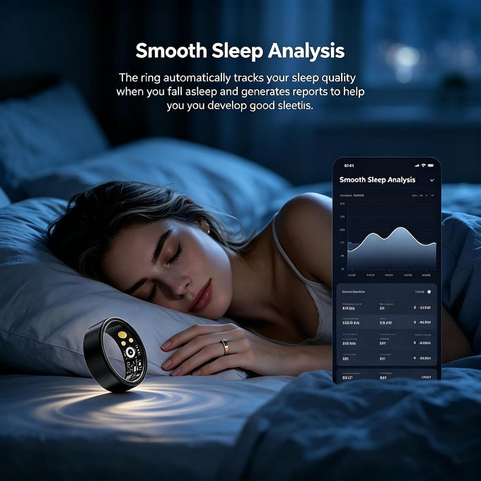 Smart Ring for Women Men, Fitness Health Tracker