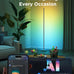 Govee RGBIC Floor Lamp Basic, 1000lm LED Corner Lamp, Black
