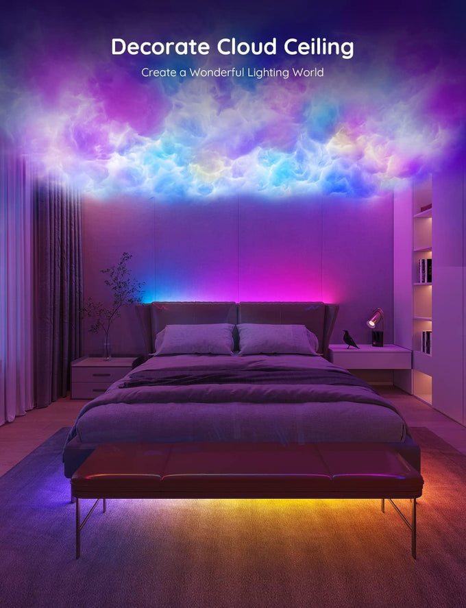 Govee 100ft RGBIC LED Strip Lights, Work with Alexa and Google Assistant