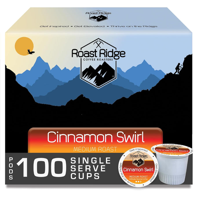Roast Ridge K-Cup Coffee Pods, Medium Roast, Variety Pack, 100 Count