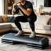 ZENY 43'' Exercise Aerobic Step Platform, Adjustable Fitness Stepper with 4 Stackable Risers, Aerobics Stepper Workout Stepper for Home Gym Cardio Strength & Training