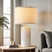 AIEAMPDO 23'' Set of 2 Modern Ceramic Table Lamps for Living Room Bedroom