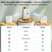 meross WiFi Water Timer for Garden Hose, Brass Inlet & Outet, Rain Skip